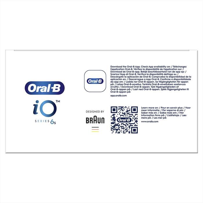 ORAL-B - Spazzolino elettrico ricaricabile IO 6S-Grigio