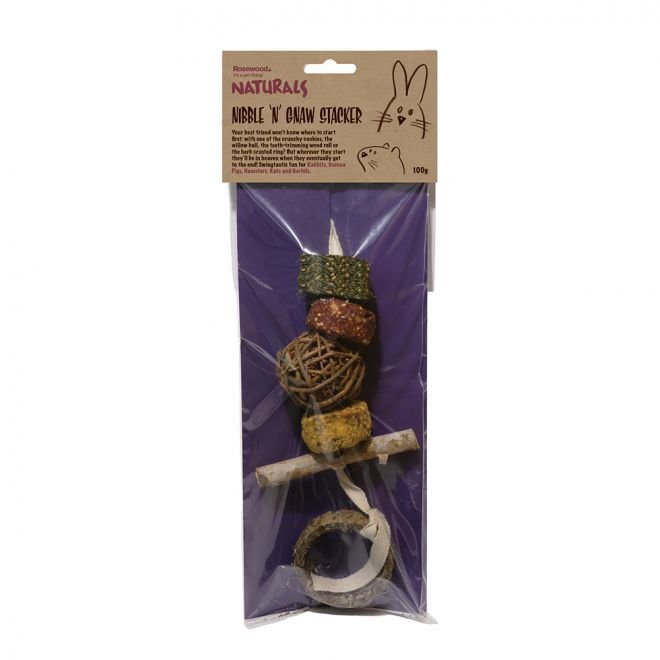 Rosewood Nibble'n'Gnaw Stacker