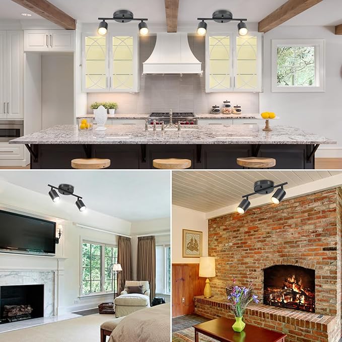 SPOTLUMINARA LED 2 Light Track Lighting Kit