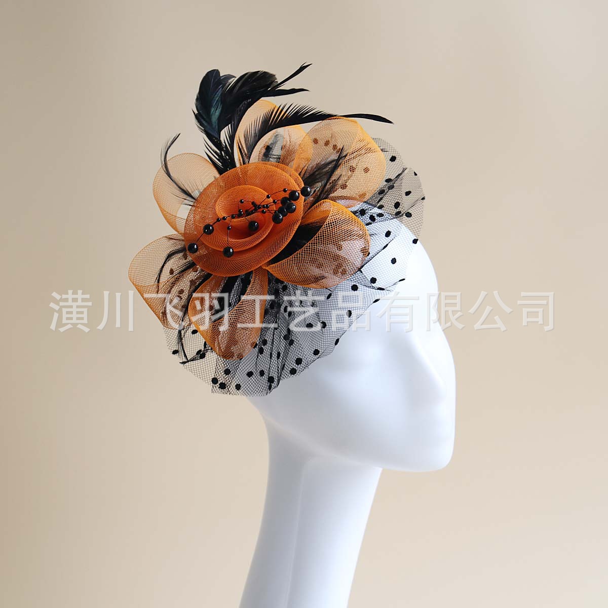 Feather hairband headdress