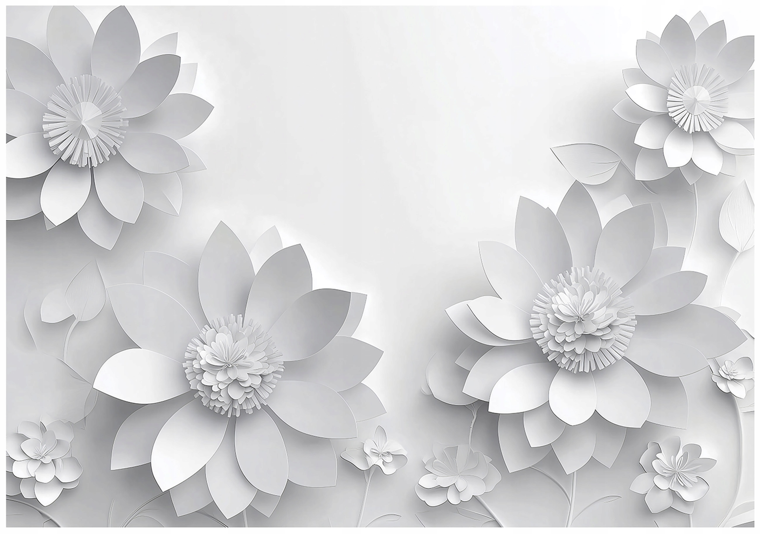3D flower wall mural, abstract design, bedroom, living room, non-woven wallpaper,