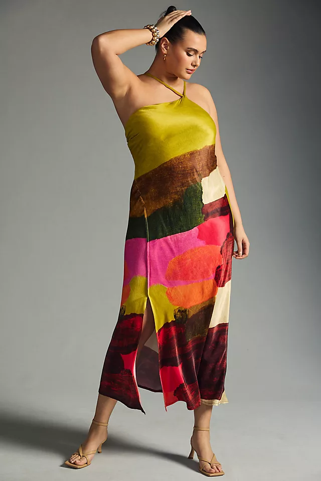 Slip Dress CHARTREUSE