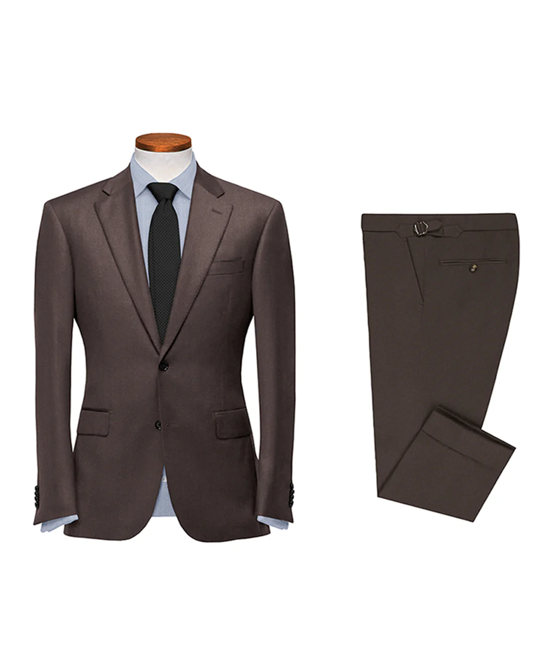 Brown Flannel Suit