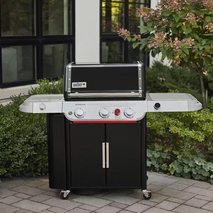 WEBER - Barbecue a 3 bruciatori GENESIS EP-335-Nero / Alluminio