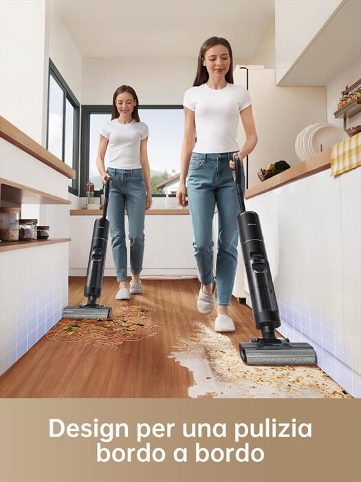 DREAME - Lavapavimenti H12 Pro VM Combo - extra spazzola-Nero