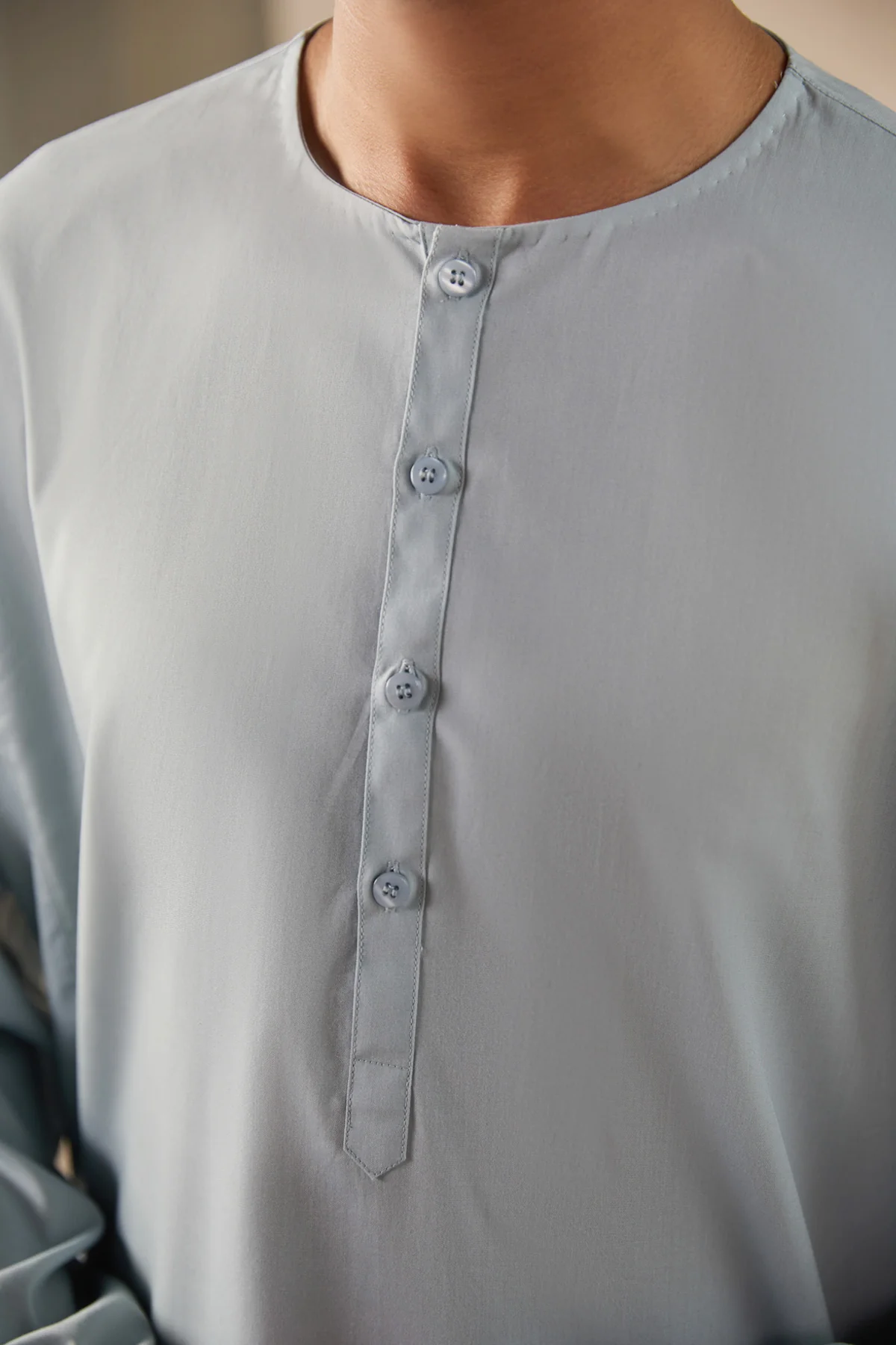 Ali Garh Suit In Cotton Poplin - SMS201126
