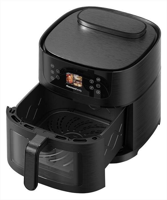 MELCHIONI FAMILY - Friggitrice ad aria DORA AI 8L-Nero / Plastica