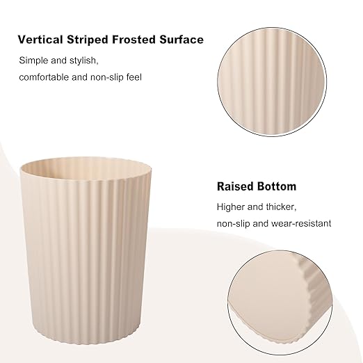 SMARTTOSS Small Trash Can Plastic