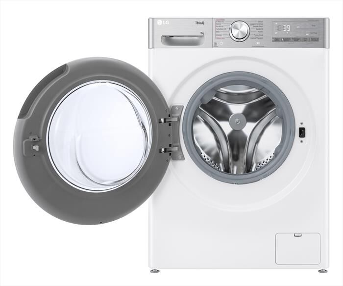 LG - Lavatrice AI DD R9 F4R9009TPWC 9kg Classe A-Bianca