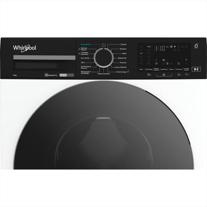 WHIRLPOOL - Lavatrice WPM 911W ADS IT 9 Kg Classe A