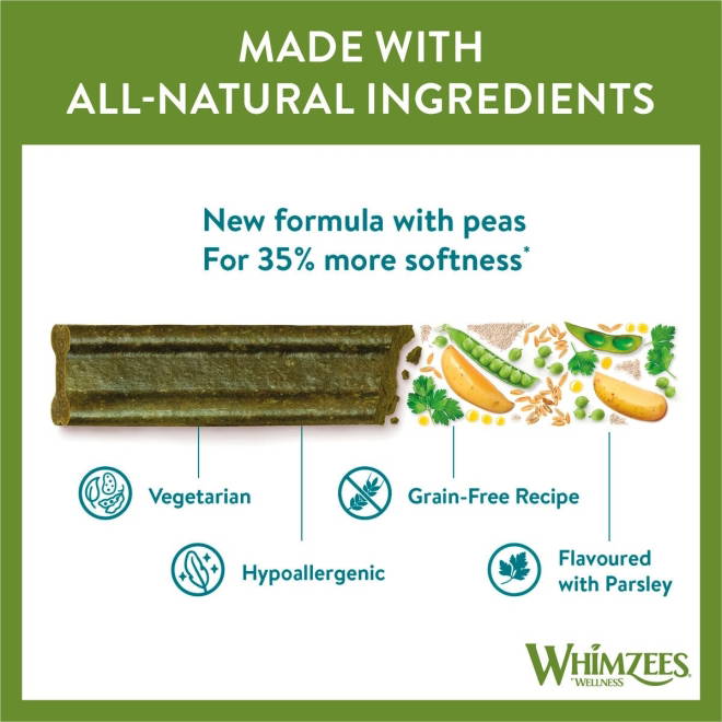 Whimzees Soft Dental tygg