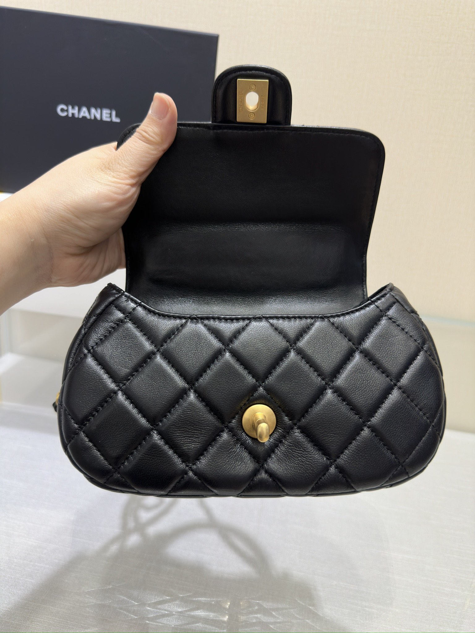 Mini Top Handle Saddle Bag - Mocuir
