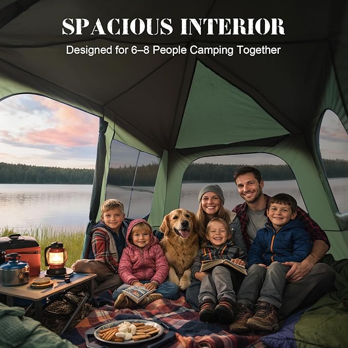 Big Tents for Outdoor Camping Hiking Backyard
