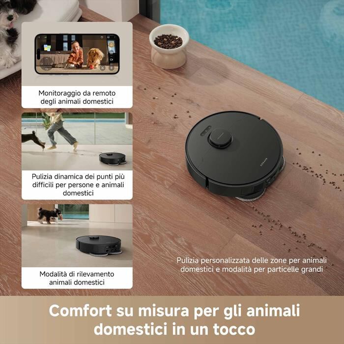 DREAME - Robot aspirapolvere lavapavimenti L40 VIM ULTRA AE-Nero