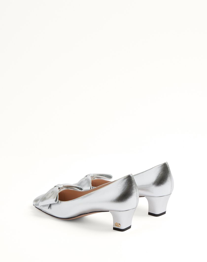 BOWOW PUMPS IN LAMINATED NAPPA 45MM