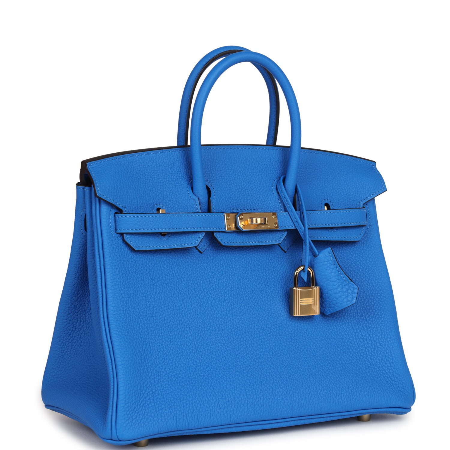 Birkin 25 Bleu Hydra Togo Gold Hardware