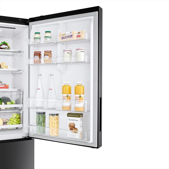 LG - Frigorifero combinato GBB569MCAMN.AMCQEUT Classe E-Nero