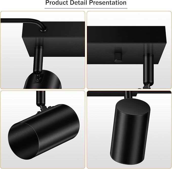 SPOTLUMINARA 5 Light Track Lighting Kit