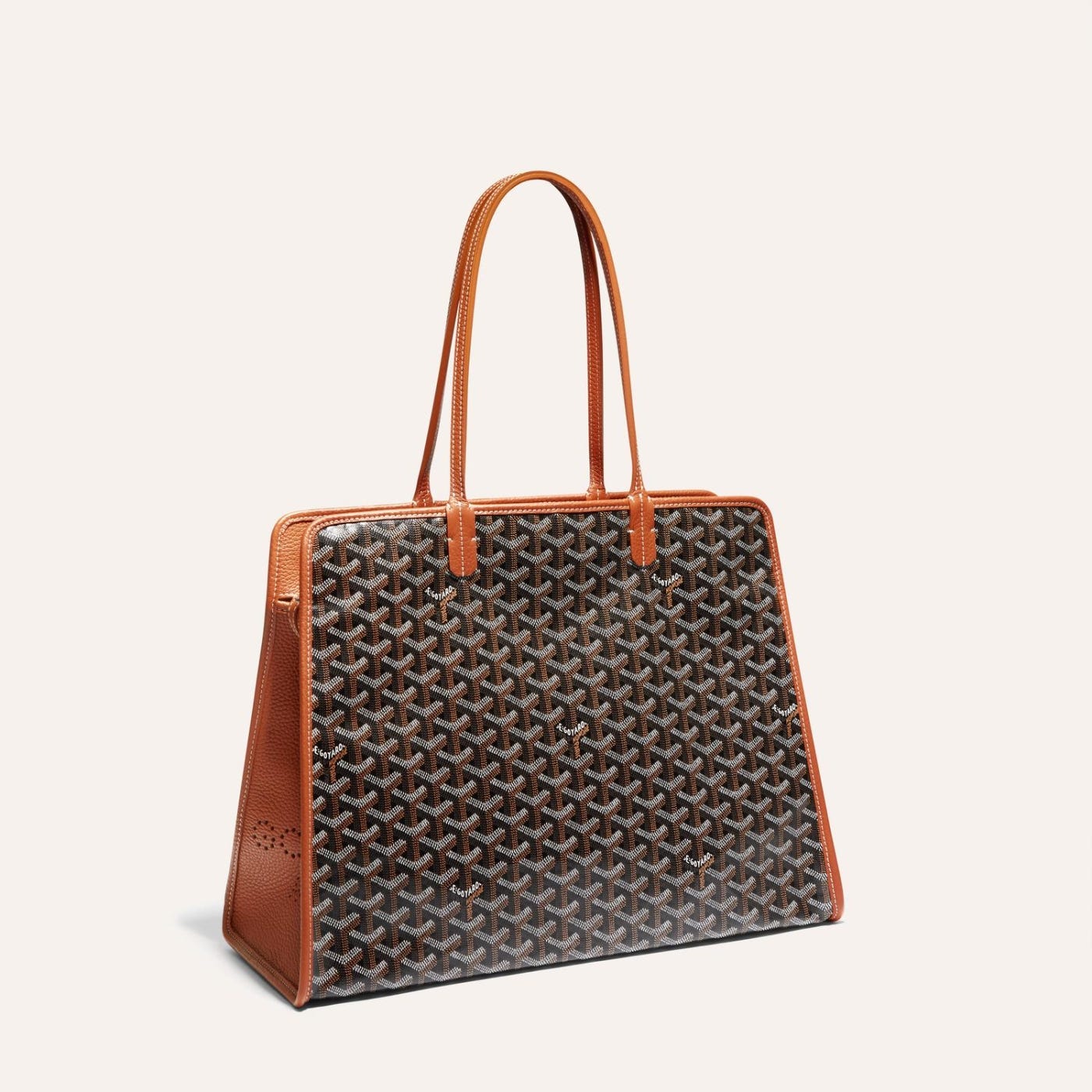 Hardy PM Tote Bag Black and Brown