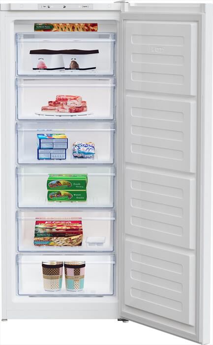 BEKO - Congelatore verticale RFSA210K40WN Classe E 168 lt-Bianco