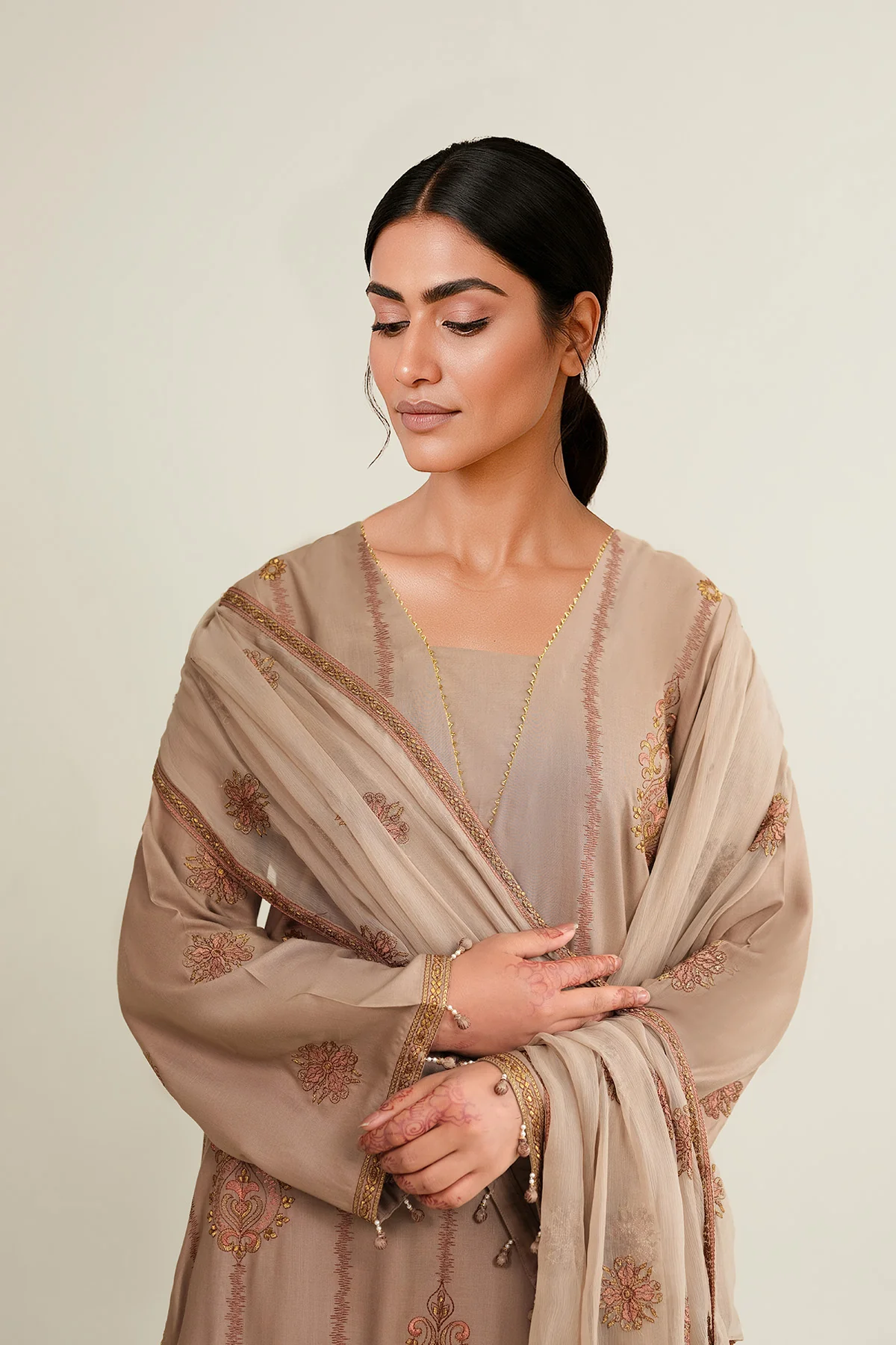 RAW SILK | EMBROIDERED