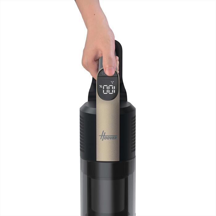 HOOVER - Scopa elettrica HF310P 011-Nero, Metallico