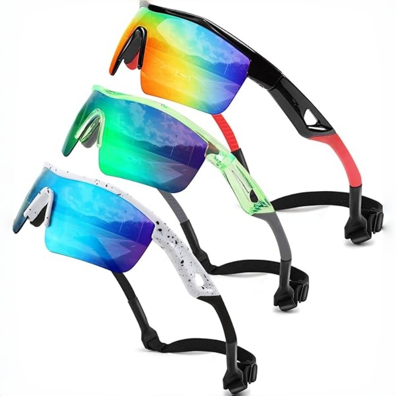 SKYBAMBI Kids Teens Baseball Polarized Sunglasses