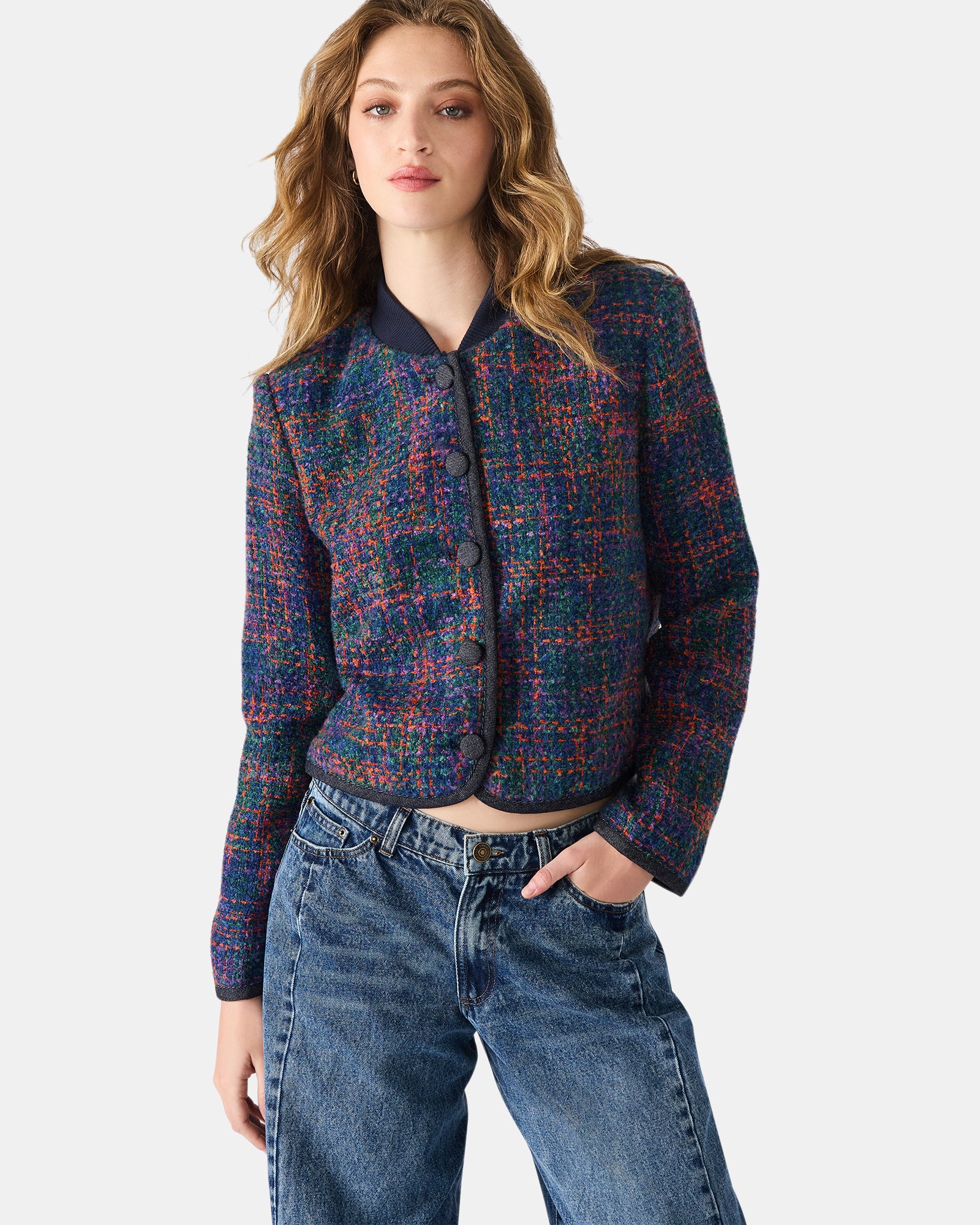 CARLENE JACKET BLUE MULTI