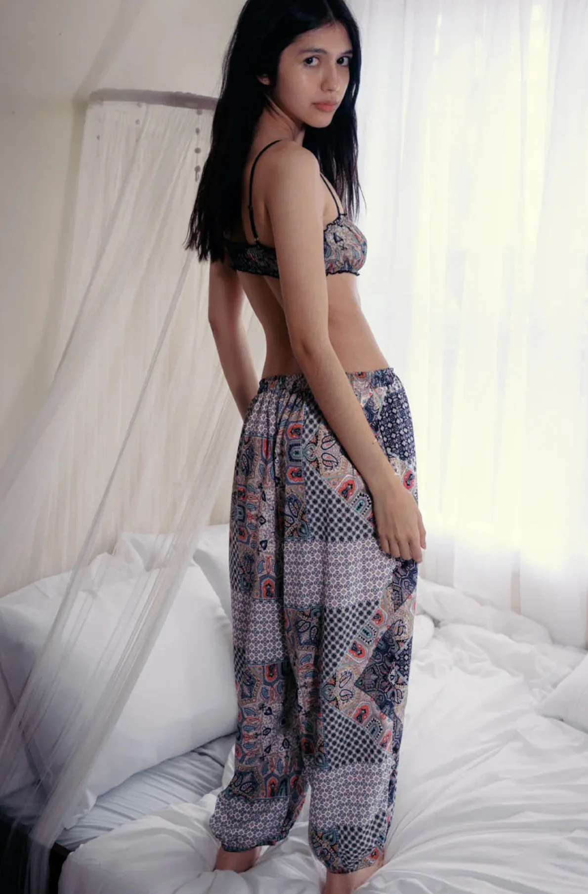 Only Hearts She Might be in Tangier Balloon Pant