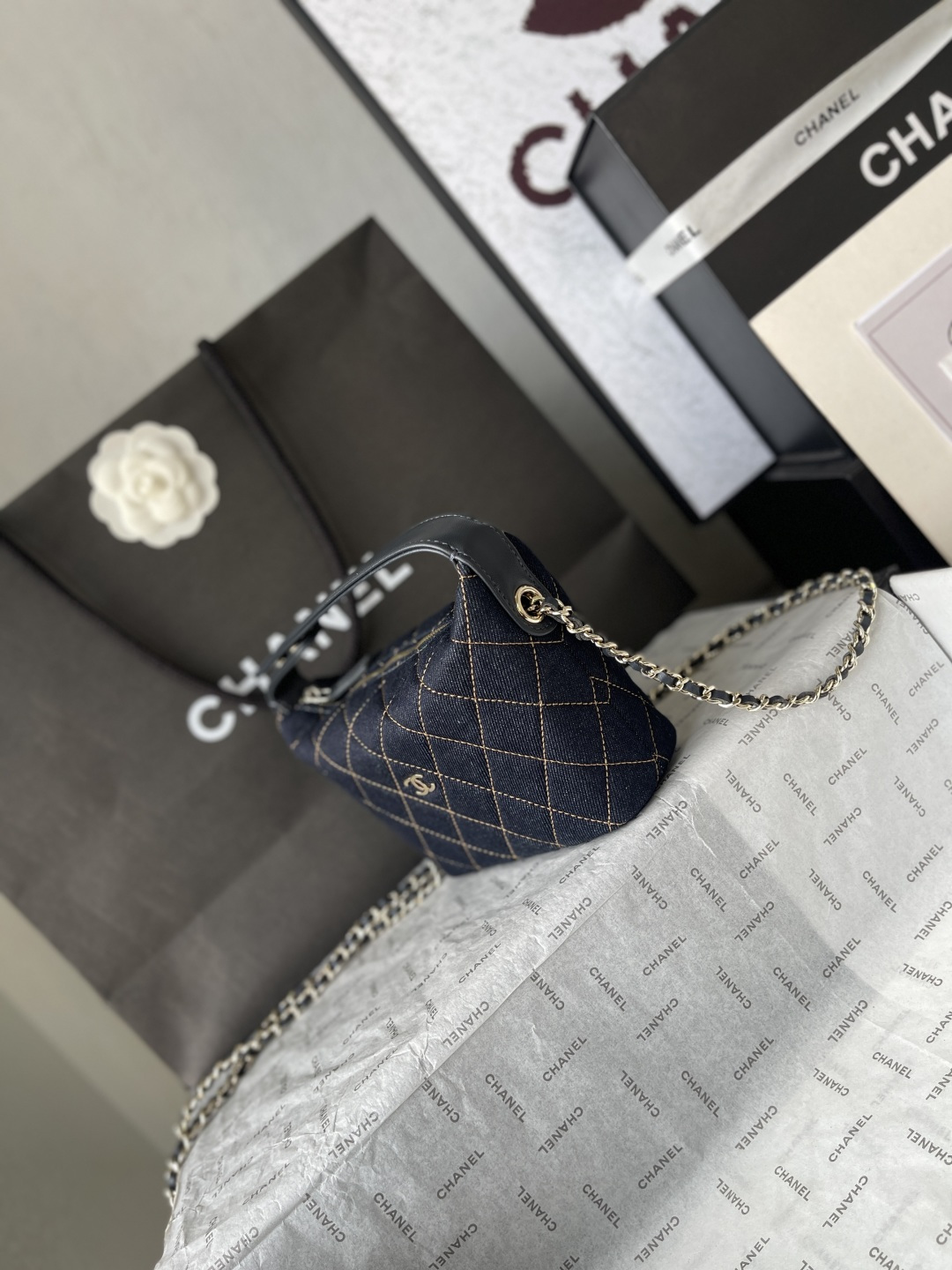 25C/26C Lunch Box Bag（Denim） - Mocuir