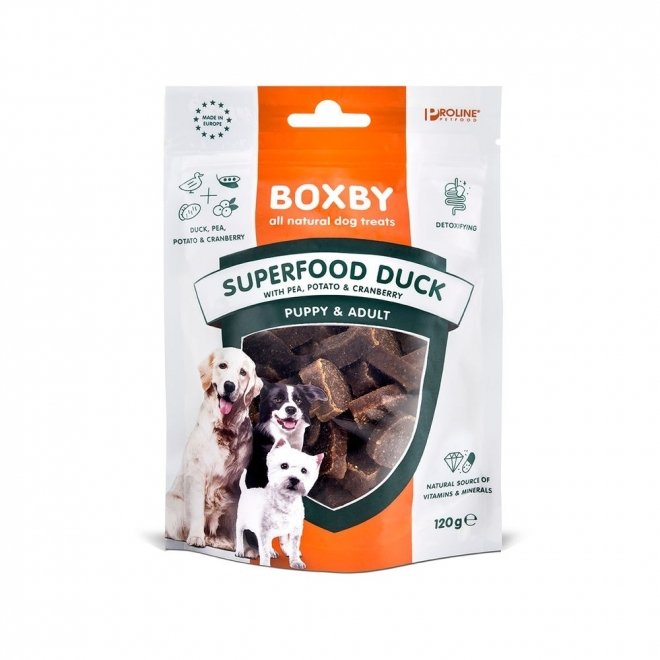 Boxby Superfood And, Erter & Tranbær 120 g