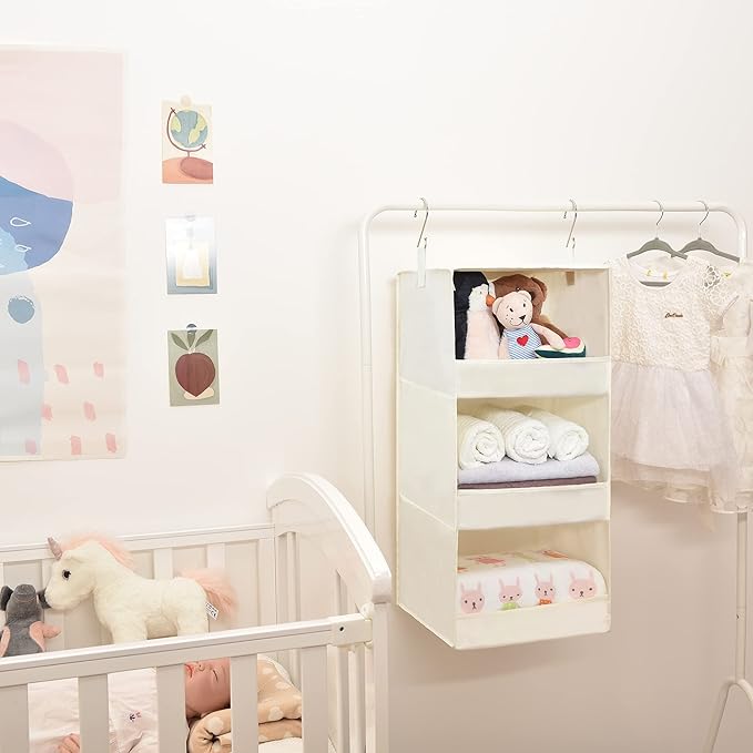 DIVIDERLY 3-Shelf Hanging Organizer