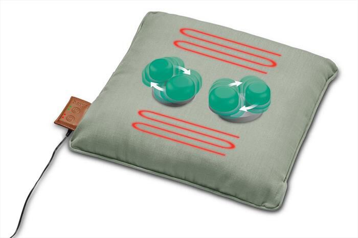 BEURER - Cuscino massaggiante MG 139-Menta