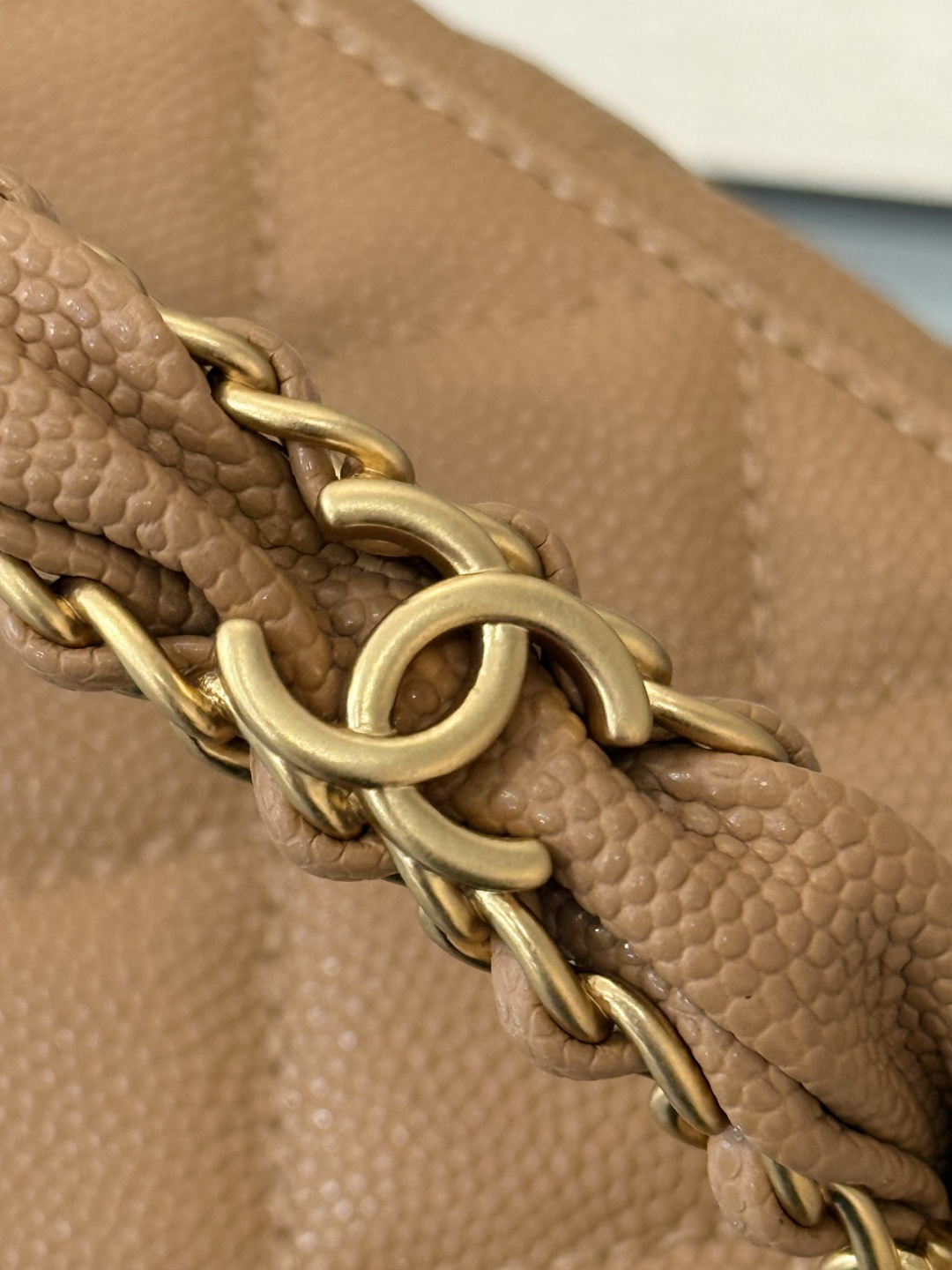 Vanity Case with Handle（Caramel） - Mocuir