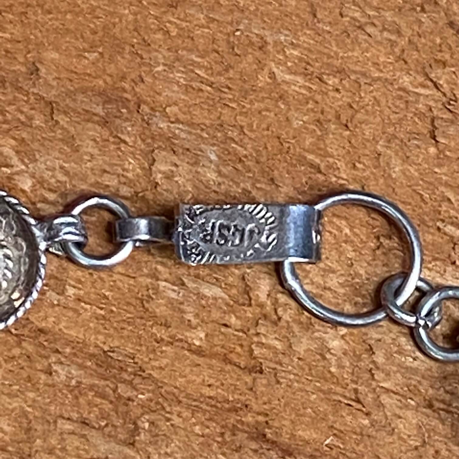 Old Mexico Sterling Silver 8 Sombrero Bracelet