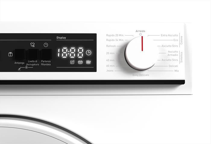 SHARP - Asciugatrice KD-NHA8S6GWE 8Kg Classe E-Bianco