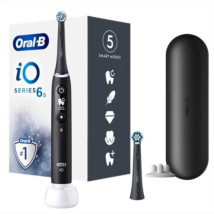 ORAL-B - Spazzolino elettrico IO6 SERIES-Nero