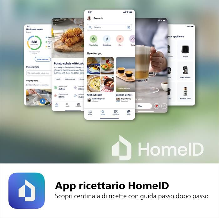 PHILIPS - Frullatore SERIE 5000 HR3041/00-Nero/Metallo
