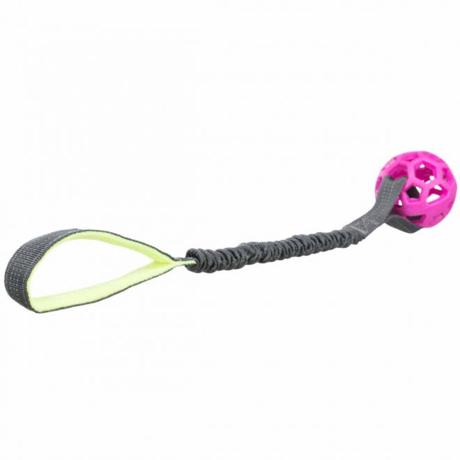 Trixie Bungee Tugger Elastisk Kampleke med Ball 7/48 cm