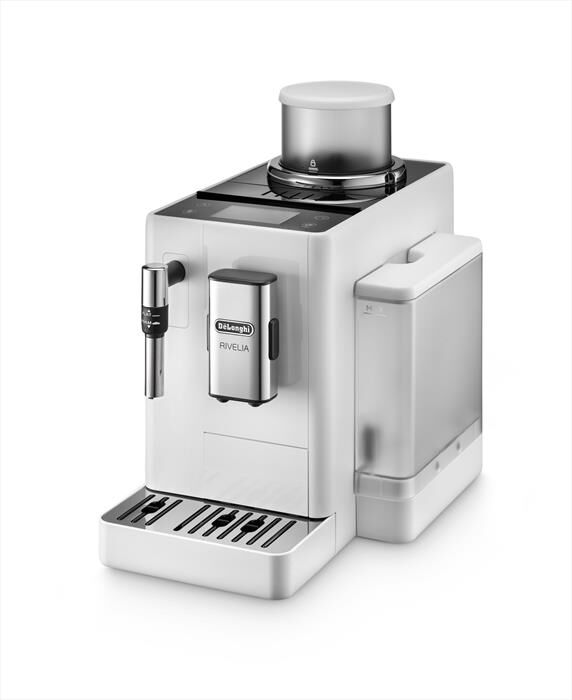 DE LONGHI - Macchina da caffè automatica EXAM440.35.W-Bianco (arctic white)