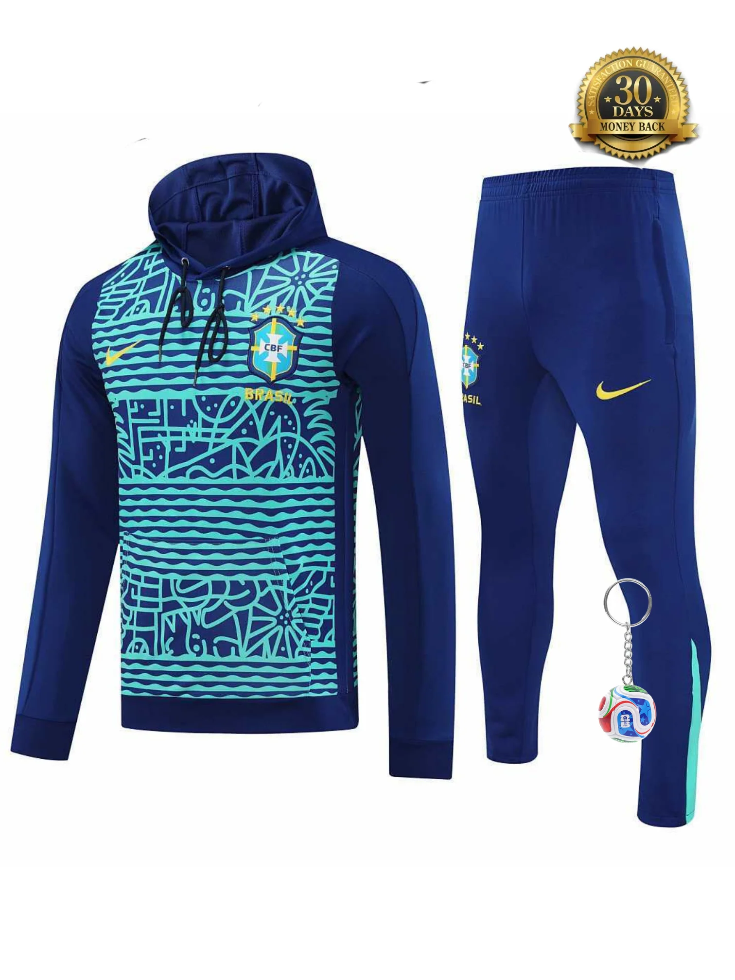 Brazil Hoodie Tracksuit III