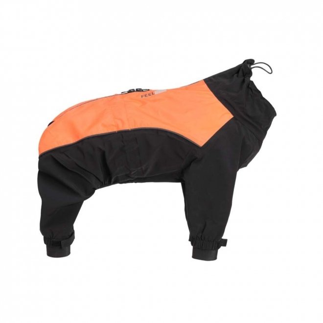 Feel Active Helsingborg Hundoverall Refleks Svart/Orange
