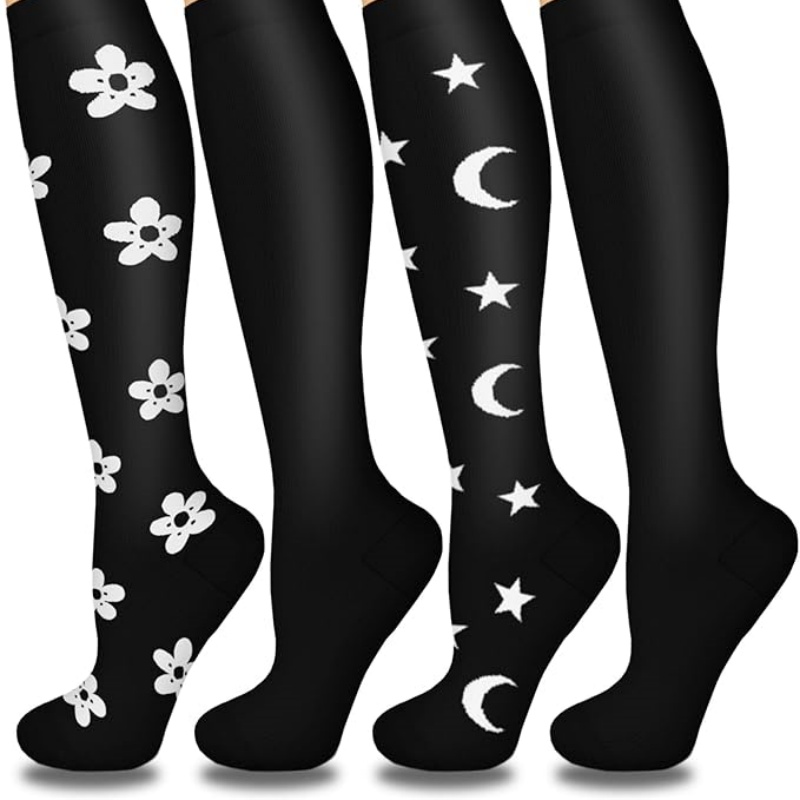LUNULA 4 Pairs Compression Socks