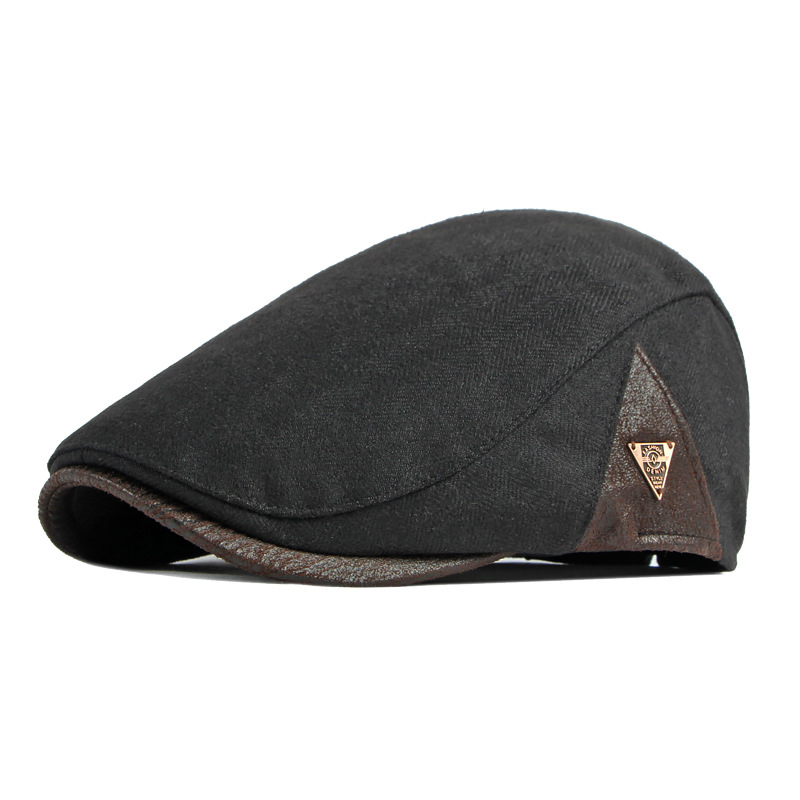 Men's Retro Thickened Warm Adjustable Beret