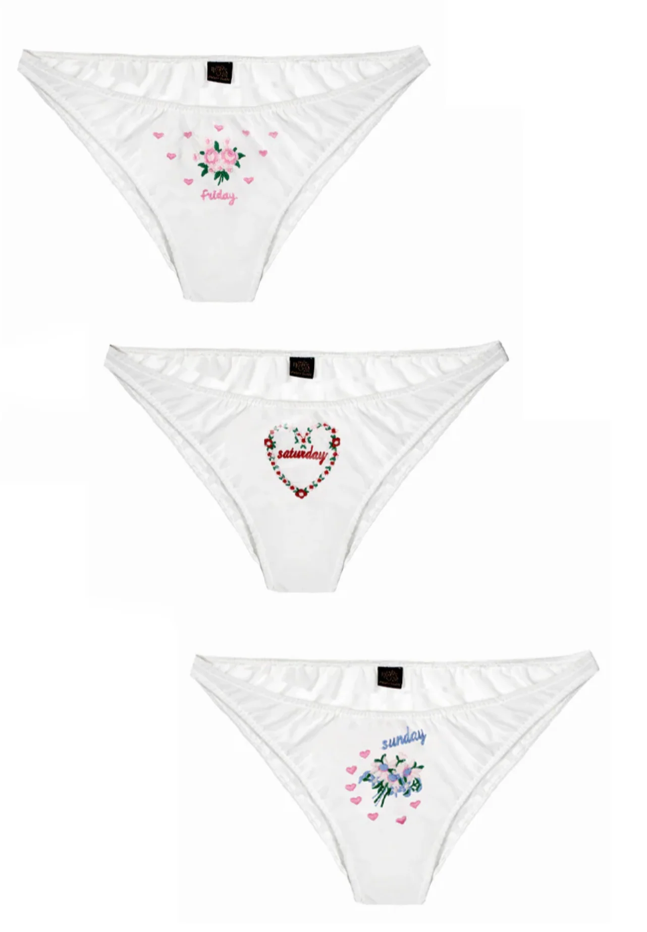 Only Hearts Long Weekend Bikinis (3-pack)