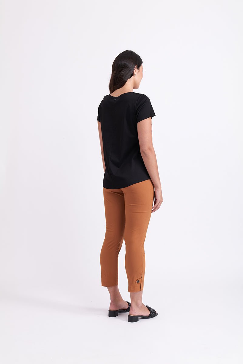 Button-Hem Breeze Pant