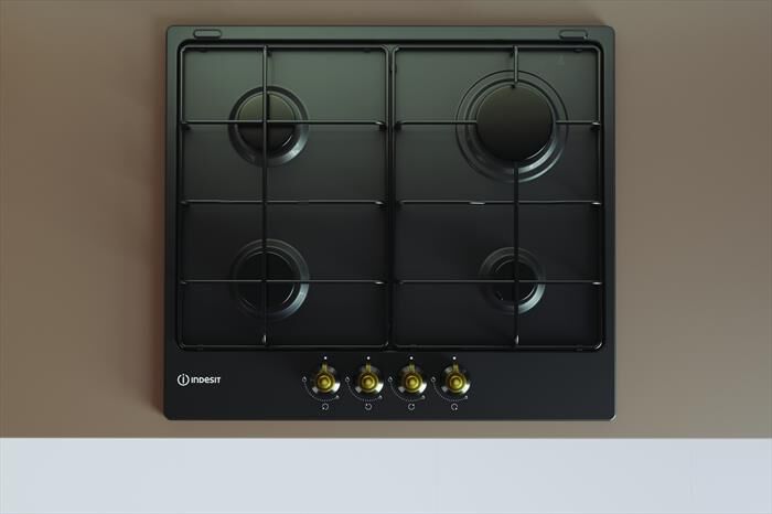 INDESIT - Piano cottura a gas TH 642 /I (AN) 58 cm-Antracite