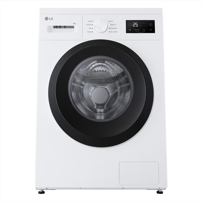 LG - Lavatrice F4NA10S8NWK SERIE A1 8 Kg Classe A-White