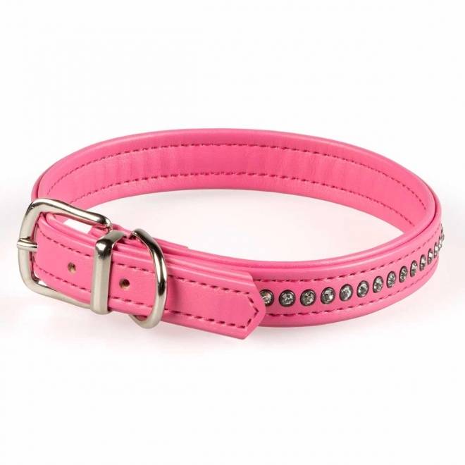 Basic Sparkle strasshalsbånd rosa