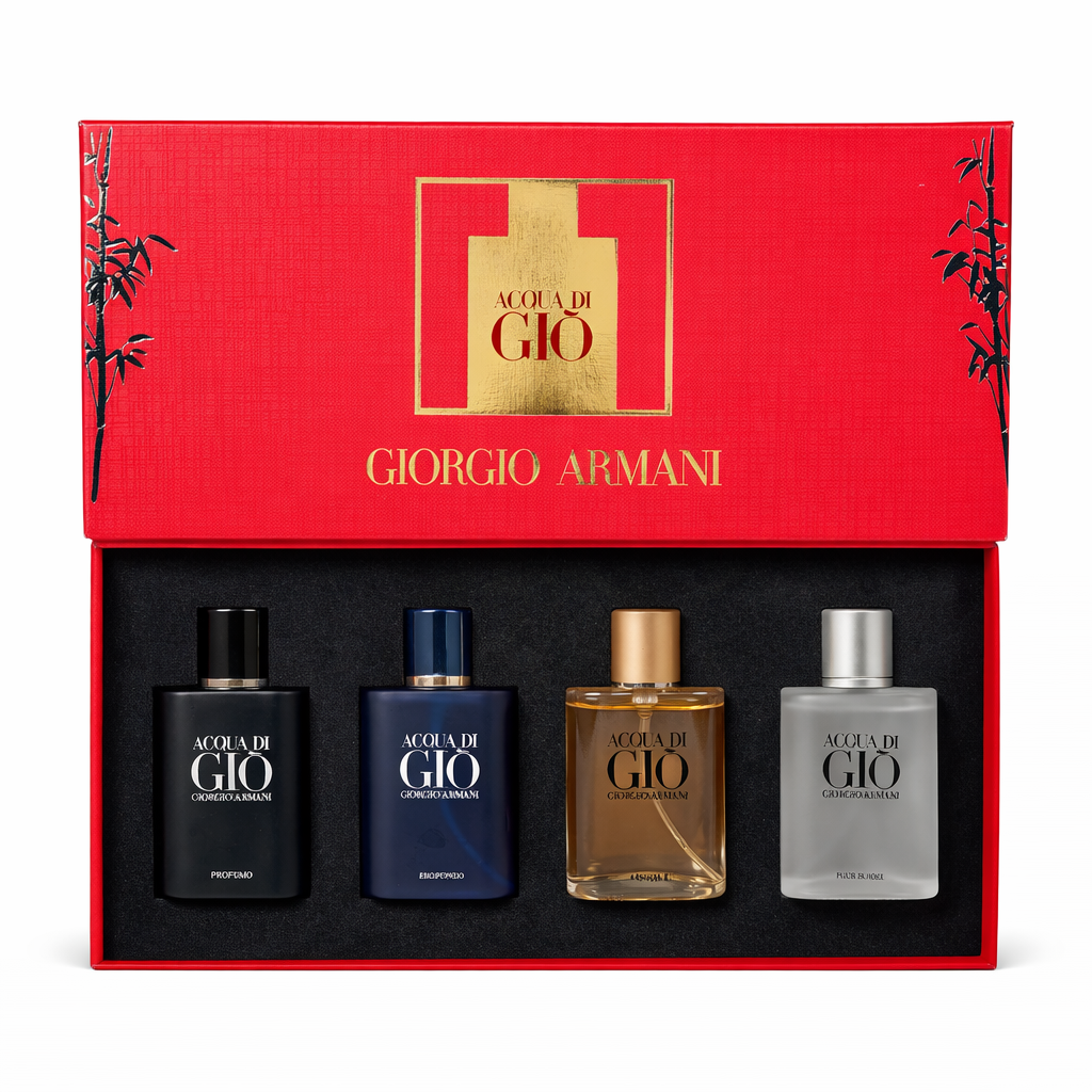 D110：Giorgio Armani Acqua di Giò 4-Piece 30ml Fragrance Gift Set (4×30ml)
